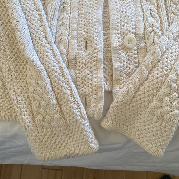 LL Bean Cotton Cardigan - Picture 3 of 6